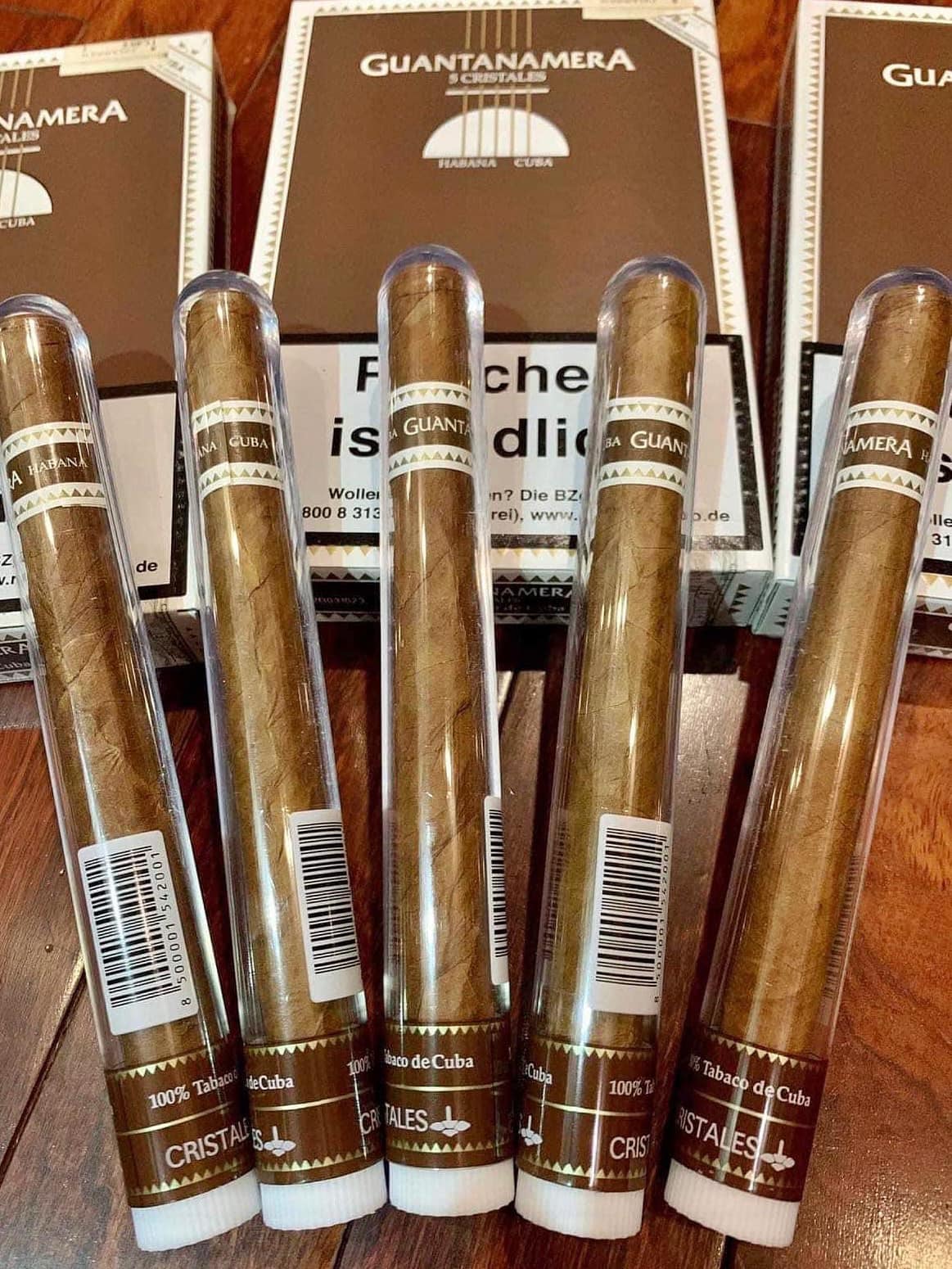Xì gà Guantanamera Cristales - Hộp 5 điếu