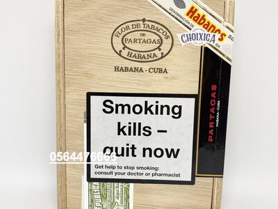 Xì gà Partagas giá bao nhiêu? Các hộp xì gà Partagas tiêu biểu.