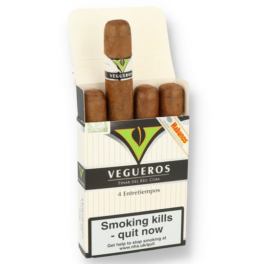 Xì gà Vegueros Entretiempos - Hộp 4 điếu