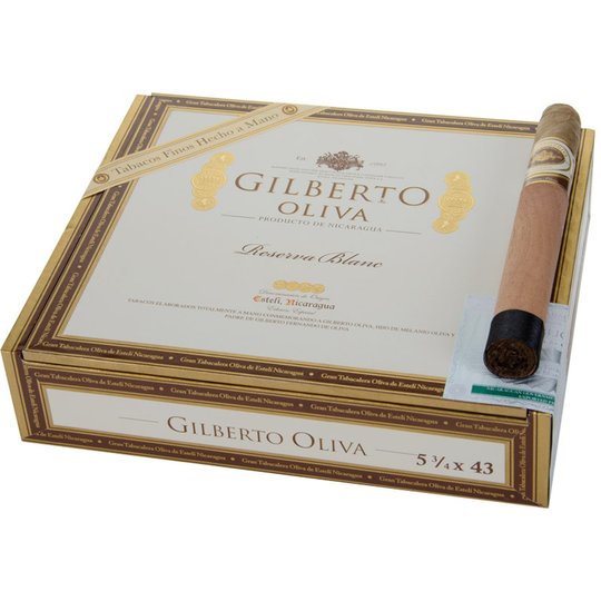 Xì gà Oliva Gilberto Oliva Reserva Blanc 5,75x43 Corona