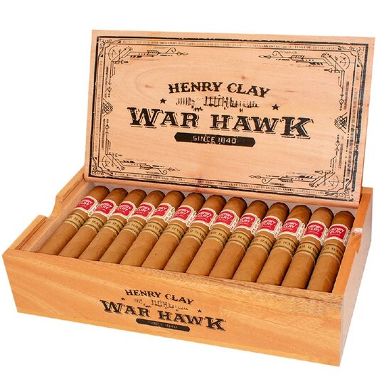 Xì gà Henry Clay War Hawk Toro - Hộp 25 điếu