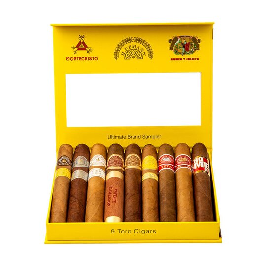 Xì gà Ultimate Brand Cigar Sampler - Hộp 9 điếu