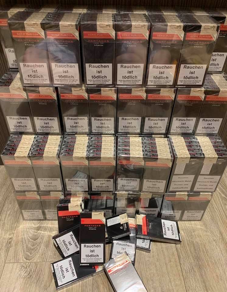 Xì gà Partagas Puritos - Hộp 5 điếu