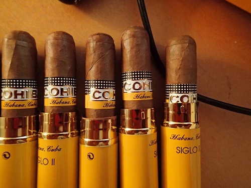 Những dòng sản phẩm chính của xì gà Cohiba