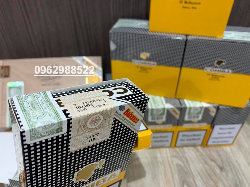 Xì gà Cohiba Siglo 6 VI Tubos – Hộp 03 điếu