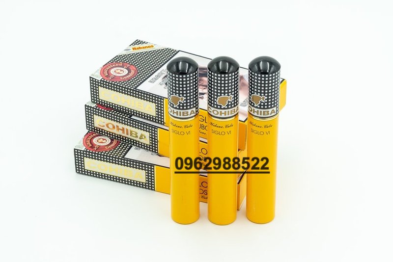 Xì gà Cohiba Siglo 6 VI Tubos – Hộp 03 điếu