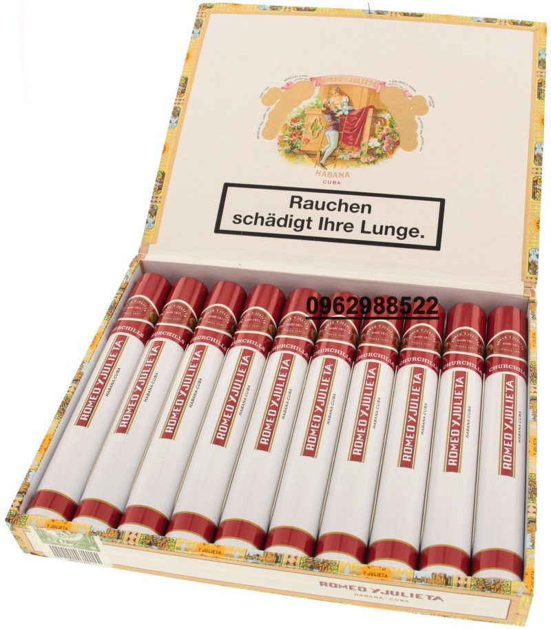 Xì gà Romeo y Julieta Churchills Tubos