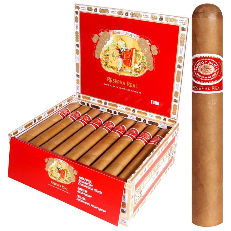 Xì gà Romeo y julieta Reserva Real Toro - Hộp 25 điếu