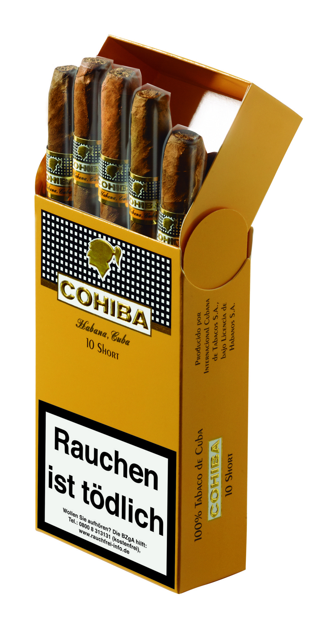 Xì Gà Cohiba Short Mini Hộp 10 Điếu Chính Hãng Thơm Ngon
