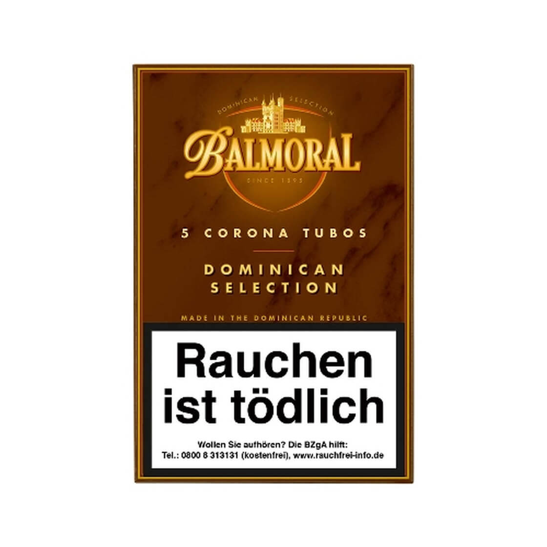 Balmoral Corona Tubos – Hộp 5 điếu xì gà truyền thống giá 450.000vnđ